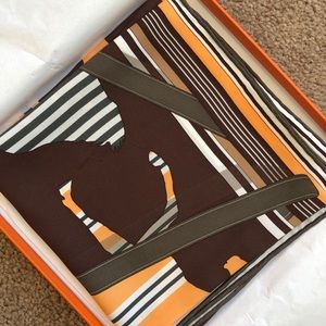 Authentic Hermès scarf Clan Equestre